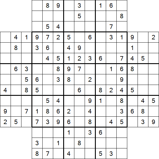 Flower Sudoku - Medium