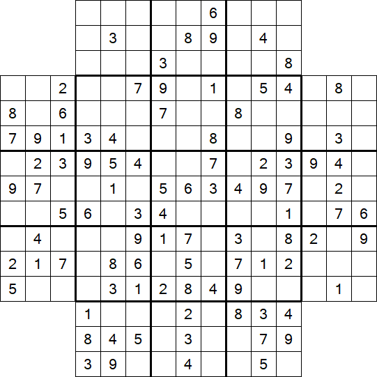 Flower Sudoku - Medium