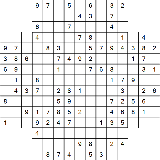 Flower Sudoku - Medium