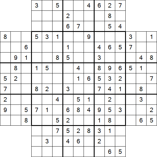 Flower Sudoku - Medium