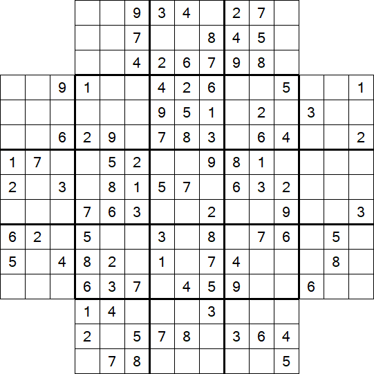 Flower Sudoku - Medium