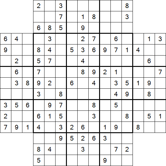 Flower Sudoku - Moyen
