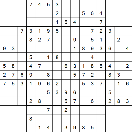 Flower Sudoku - Medio