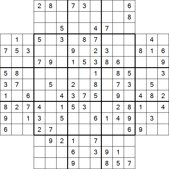 Flower Sudoku - Medium