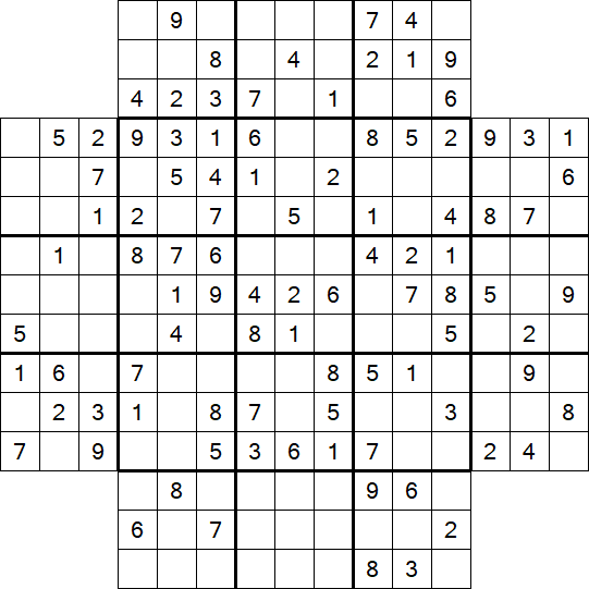 Flower Sudoku - Medium