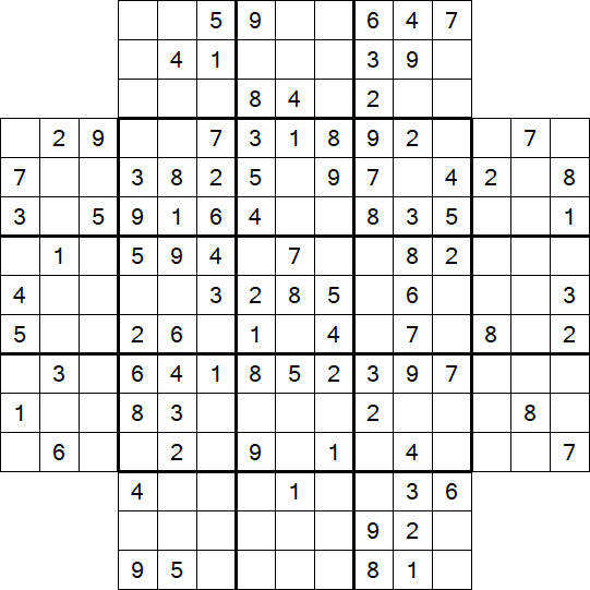 Flower Sudoku - Moyen
