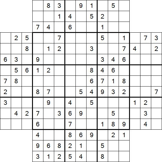 Flower Sudoku - Medium