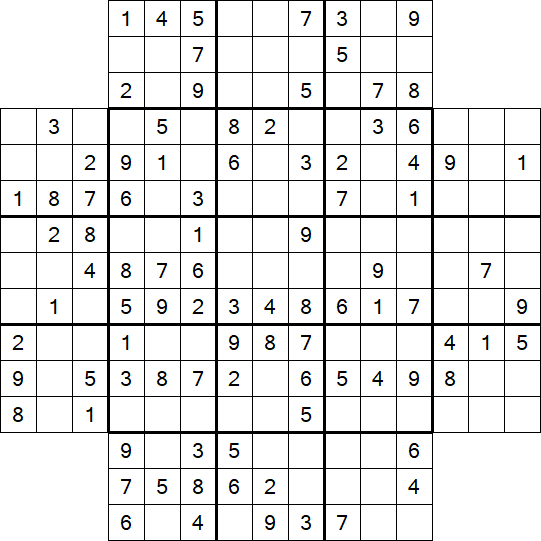 Flower Sudoku - Medium