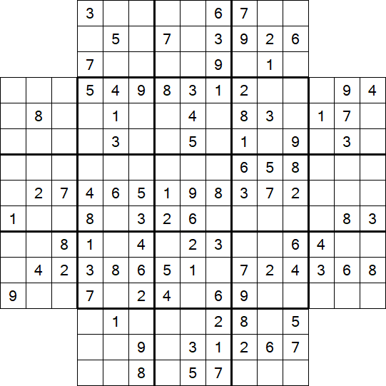 Flower Sudoku - Medium