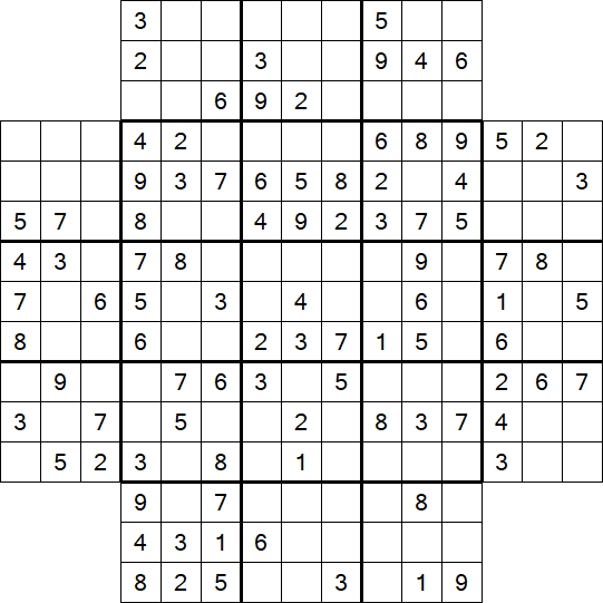 Flower Sudoku - Moyen
