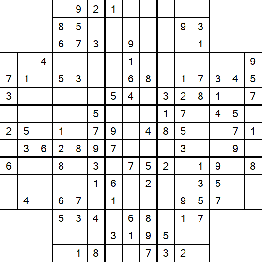 Flower Sudoku - Moyen