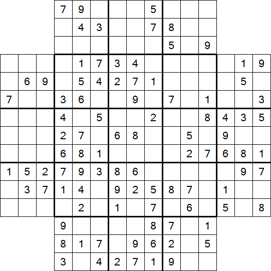 Flower Sudoku - Medium