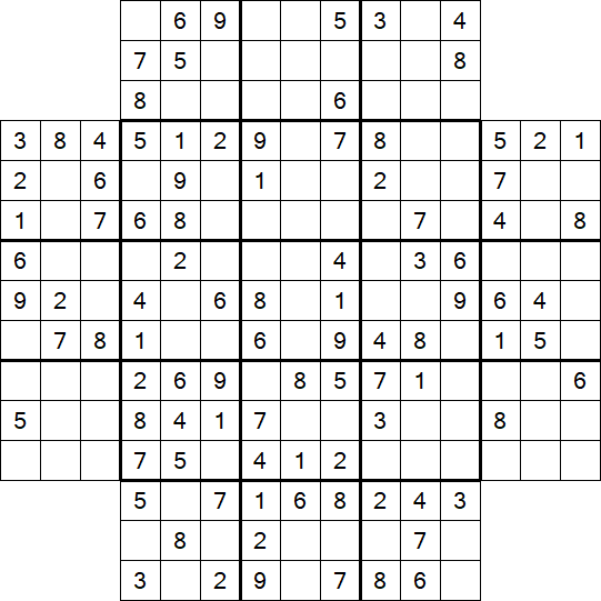 Flower Sudoku - Medium