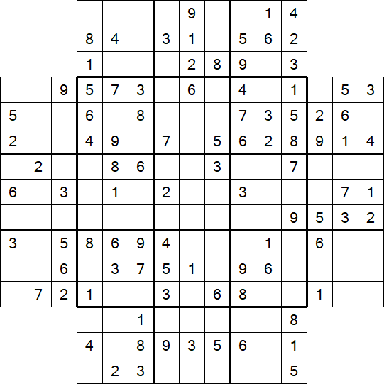 Flower Sudoku - Medium