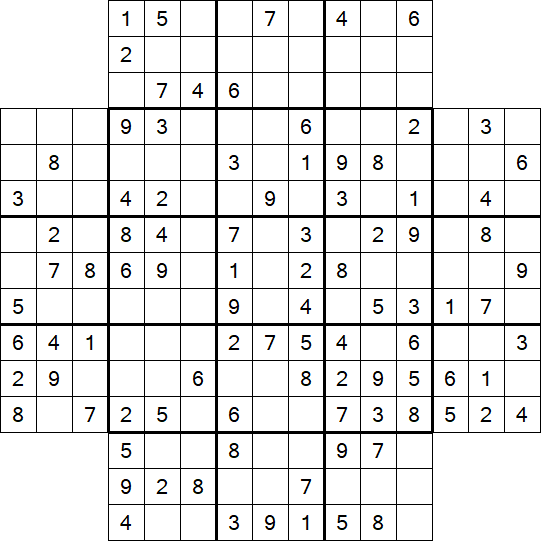 Flower Sudoku - Medium