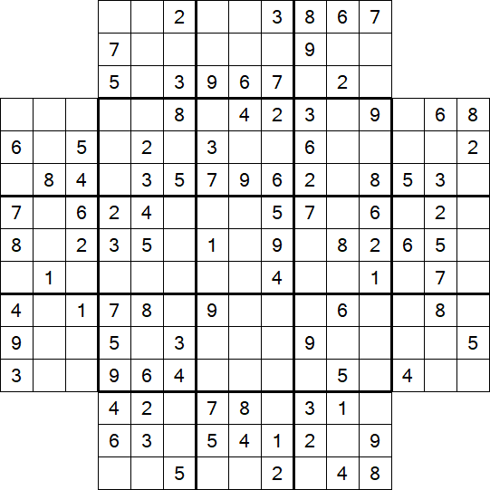 Flower Sudoku - Medium