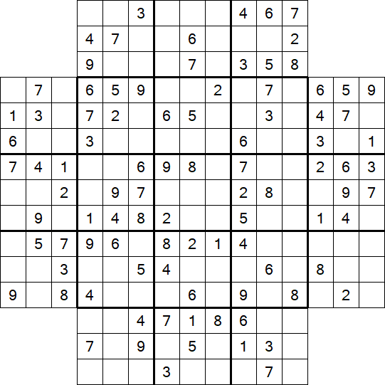 Flower Sudoku - Medium