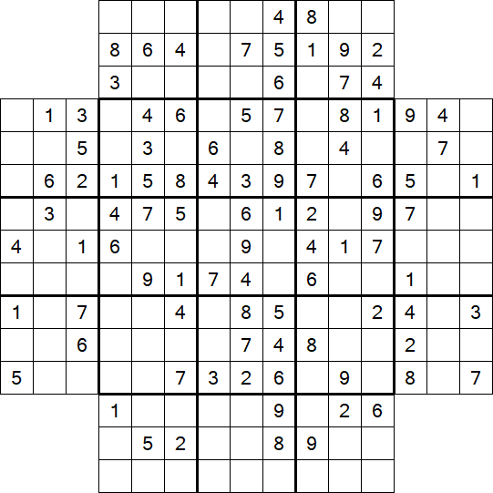 Flower Sudoku - Medium