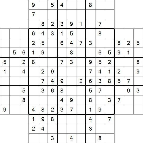 Flower Sudoku - Medium