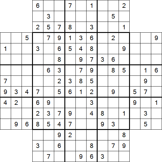 Flower Sudoku - Medium