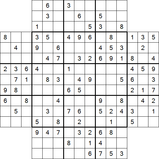 Flower Sudoku - Medium