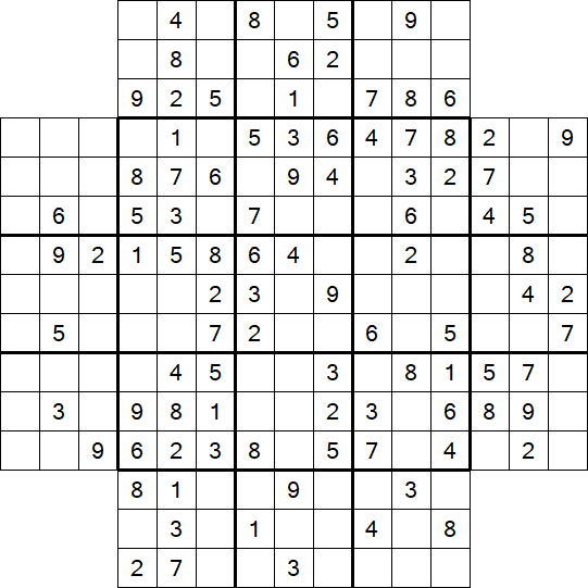 Flower Sudoku - Medium