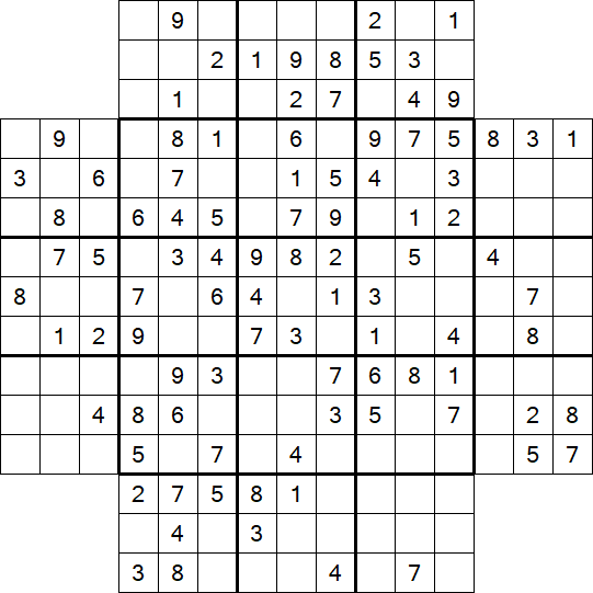 Flower Sudoku - Medium
