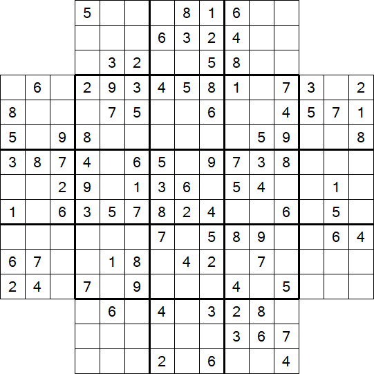 Flower Sudoku - Medium
