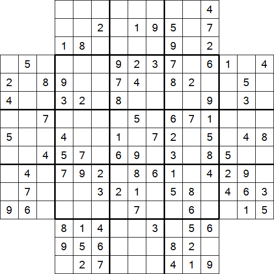Flower Sudoku - Medium
