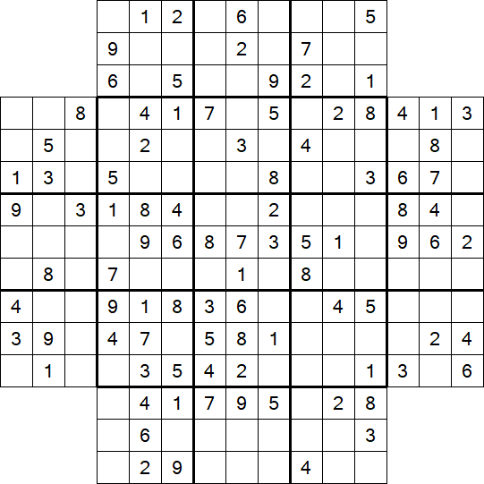 Flower Sudoku - Medium