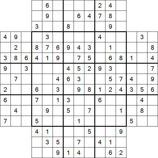 Flower Sudoku - Mittel