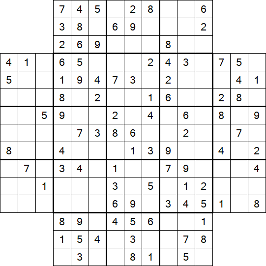 Flower Sudoku - Mittel