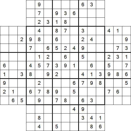 Flower Sudoku - Moyen