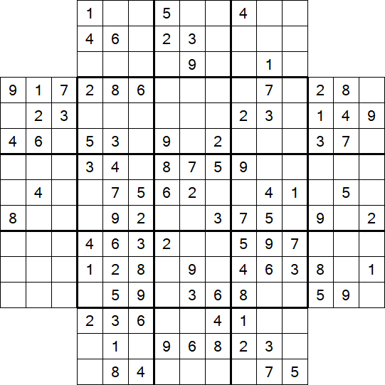 Flower Sudoku - Moyen