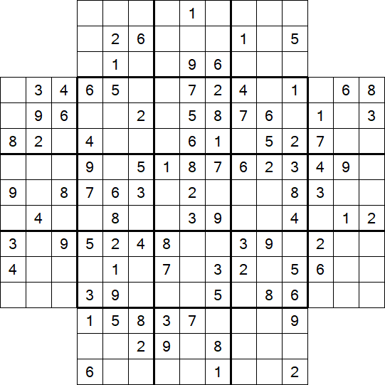 Flower Sudoku - Moyen