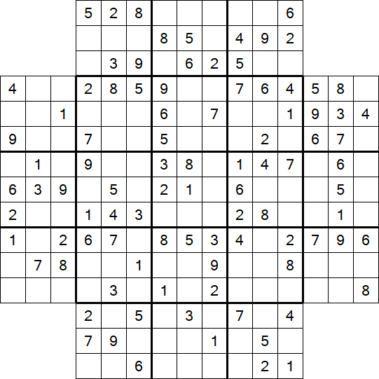 Flower Sudoku - Moyen
