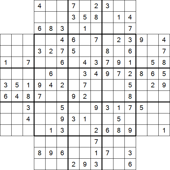 Flower Sudoku - Moyen