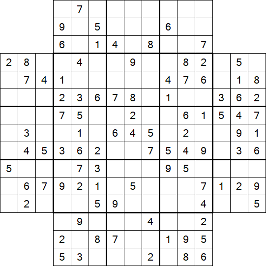 Flower Sudoku - Moyen