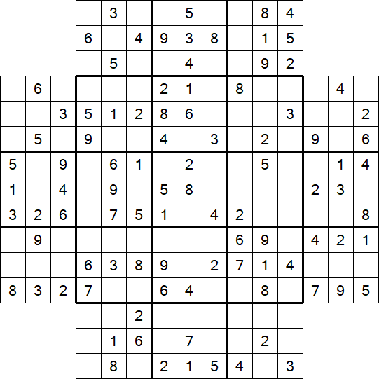 Flower Sudoku - Moyen