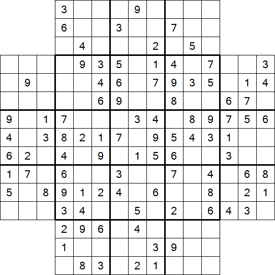 Flower Sudoku - Moyen