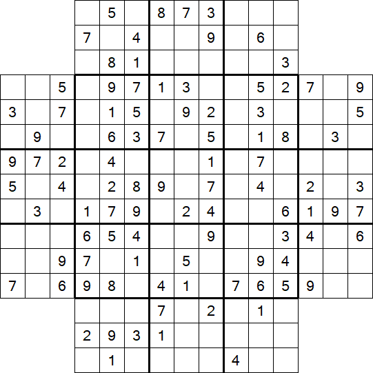 Flower Sudoku - Moyen
