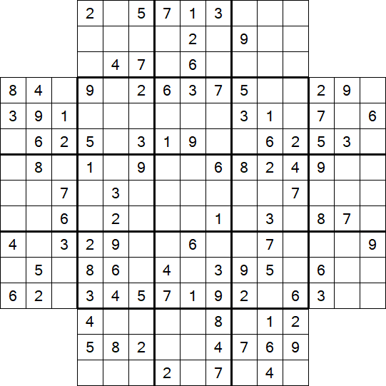 Flower Sudoku - Medio