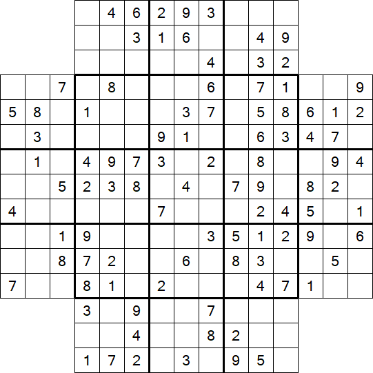 Flower Sudoku - Moyen