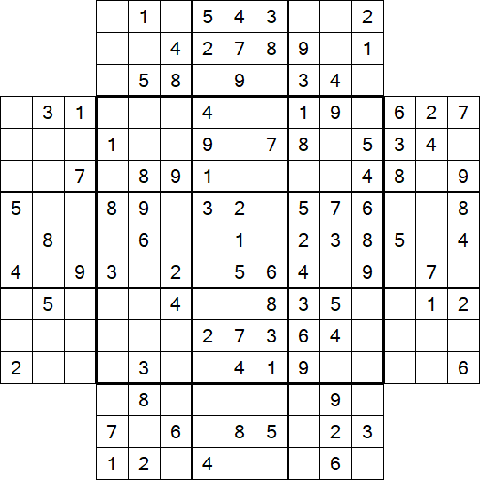 Flower Sudoku - Moyen