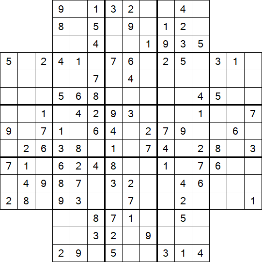 Flower Sudoku - Moyen