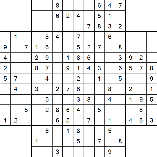 Flower Sudoku - Moyen