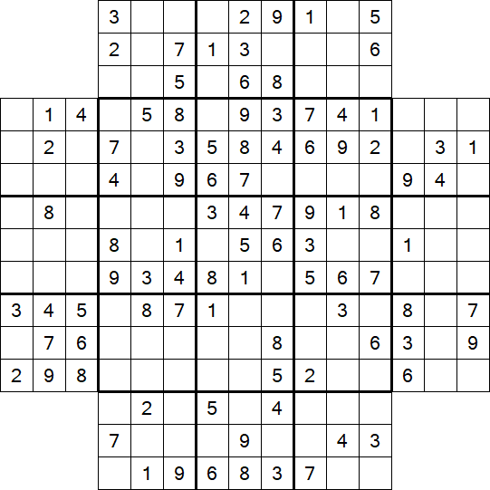 Flower Sudoku - Medium
