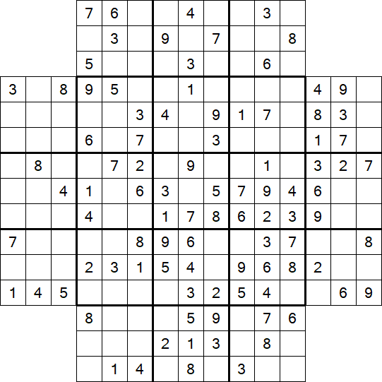 Flower Sudoku - Medium
