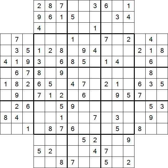 Flower Sudoku - Medium