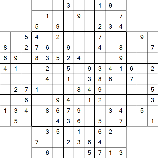Flower Sudoku - Medium